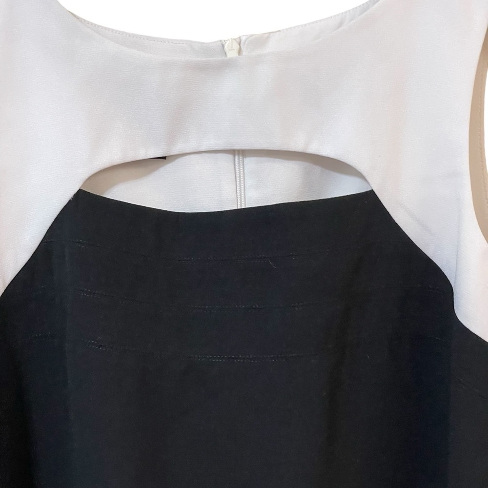 NWOT AGB Dress Petite Color Block Sheath Dress - Picture 6 of 11